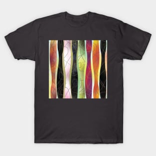 Abstract Colorful Forest Dream Evening T-Shirt